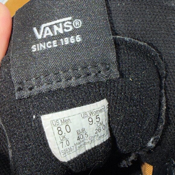 Vans Sk8-Hi Off The Wall Sneakers Wheat Suede Men’s 8 Women’s 9.5 Skater Shoes main image 4